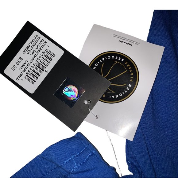 New Mens NBA Tee Dallas Maverick Luka Doncic Blue Sz Small Short Sleeve T-Shirt - Picture 5 of 6